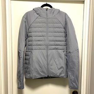 Lululemon - Down For It All Hoodie - Silver - Large